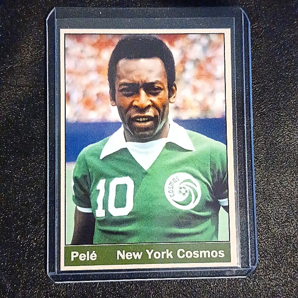 PELE - 1977 New York Cosmos **monarch corona* American Sports Heroes